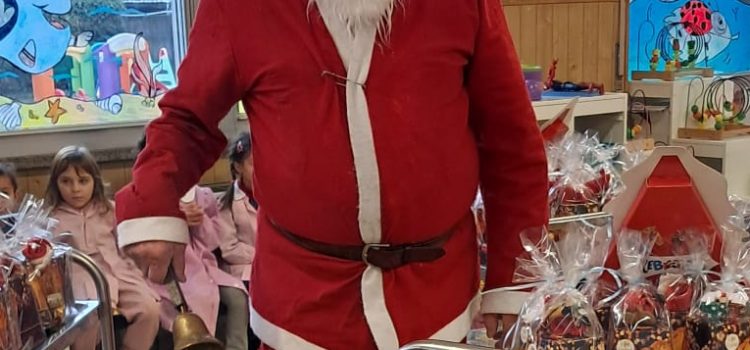 Santa Claus at school Santa Claus at school